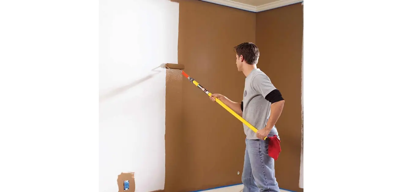 Покраска стен в квартире своими руками